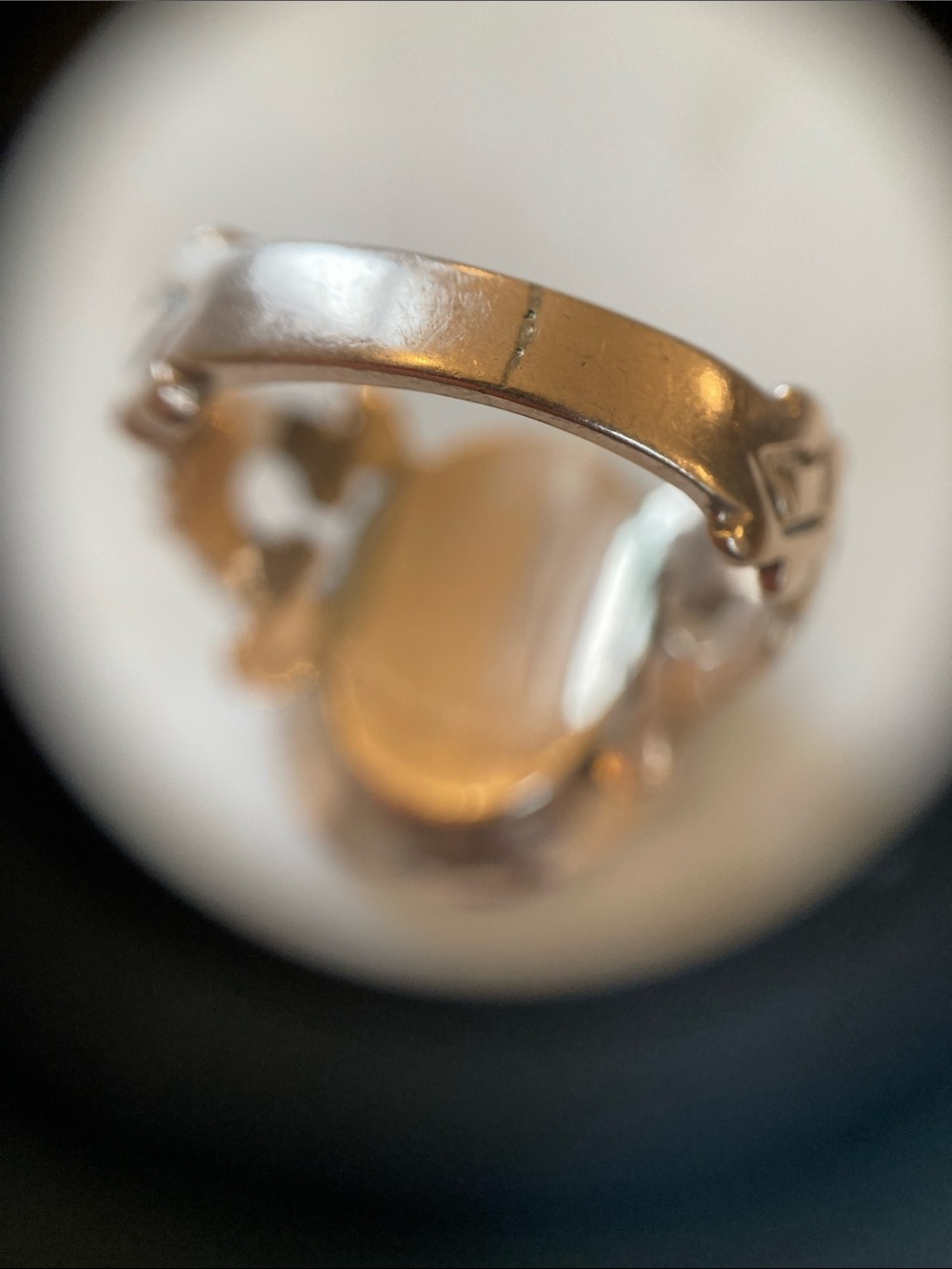 Antique Victorian? Carved Carnelian Intaglio Engraved Gold Ring - Picture 14 of 17